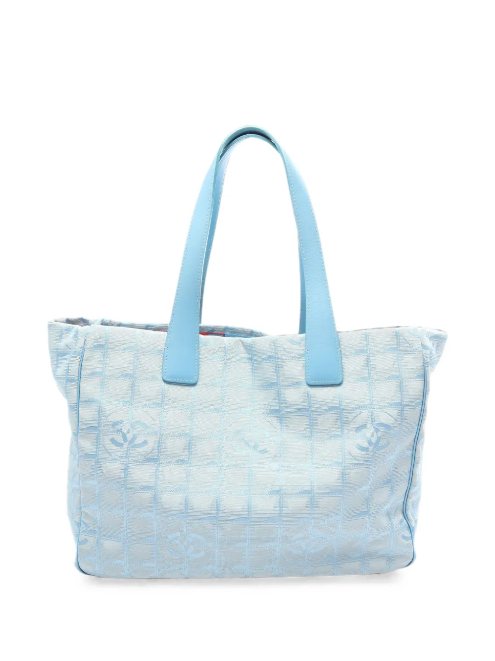 CHANEL Pre-Owned 2002-2003 MM New Travel Line tote bag - Blue