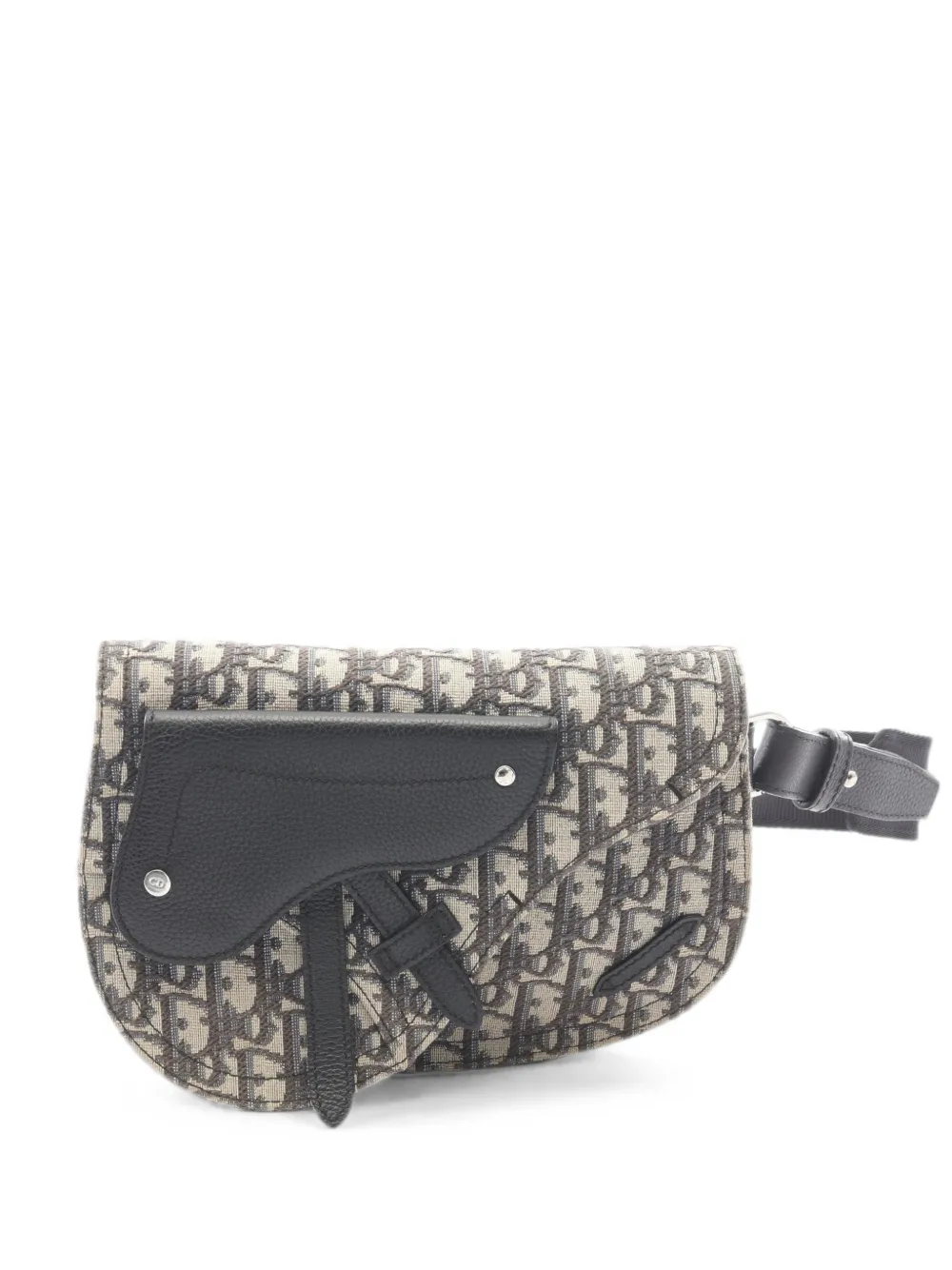 Christian Dior Pre-Owned 2000s Saddle Oblique belt bag - Neutrals