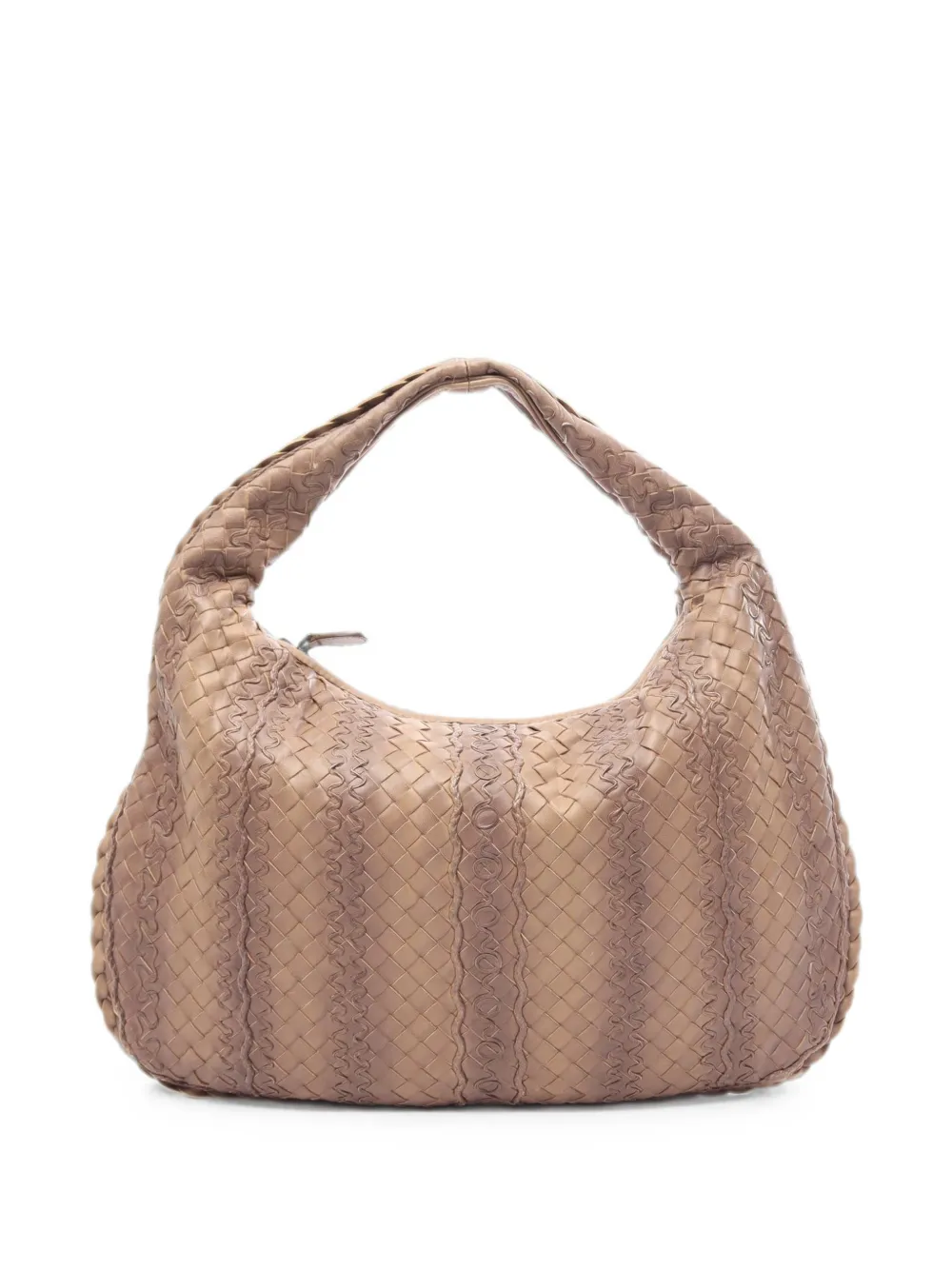 Bottega Veneta Pre-Owned 2000s Intrecciato shoulder bag - Brown