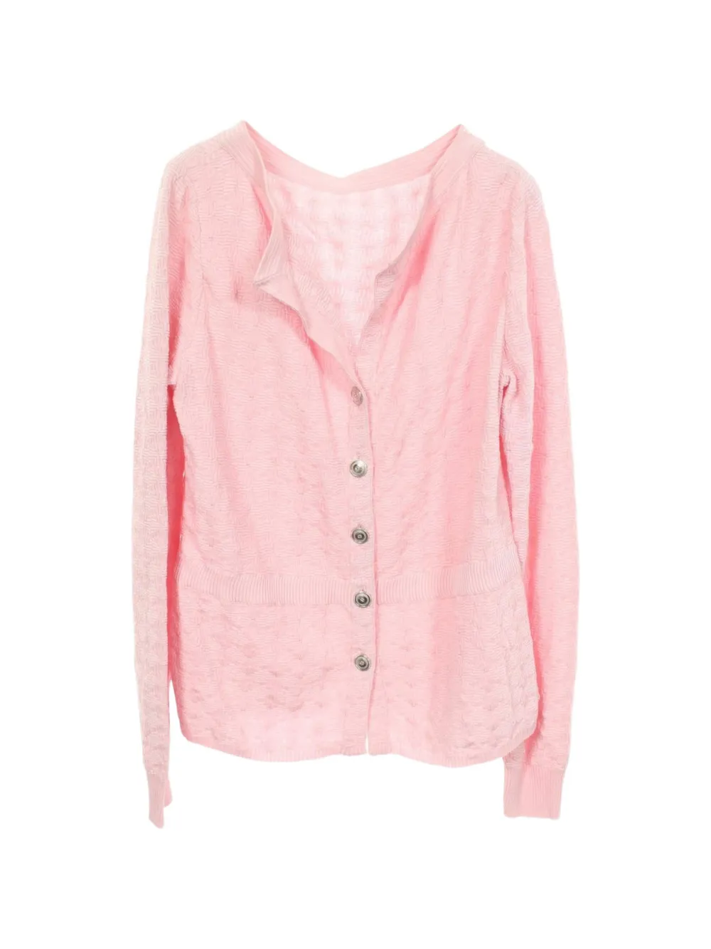 CHANEL Pre-Owned 1986-1988 buttoned cardigan - Pink
