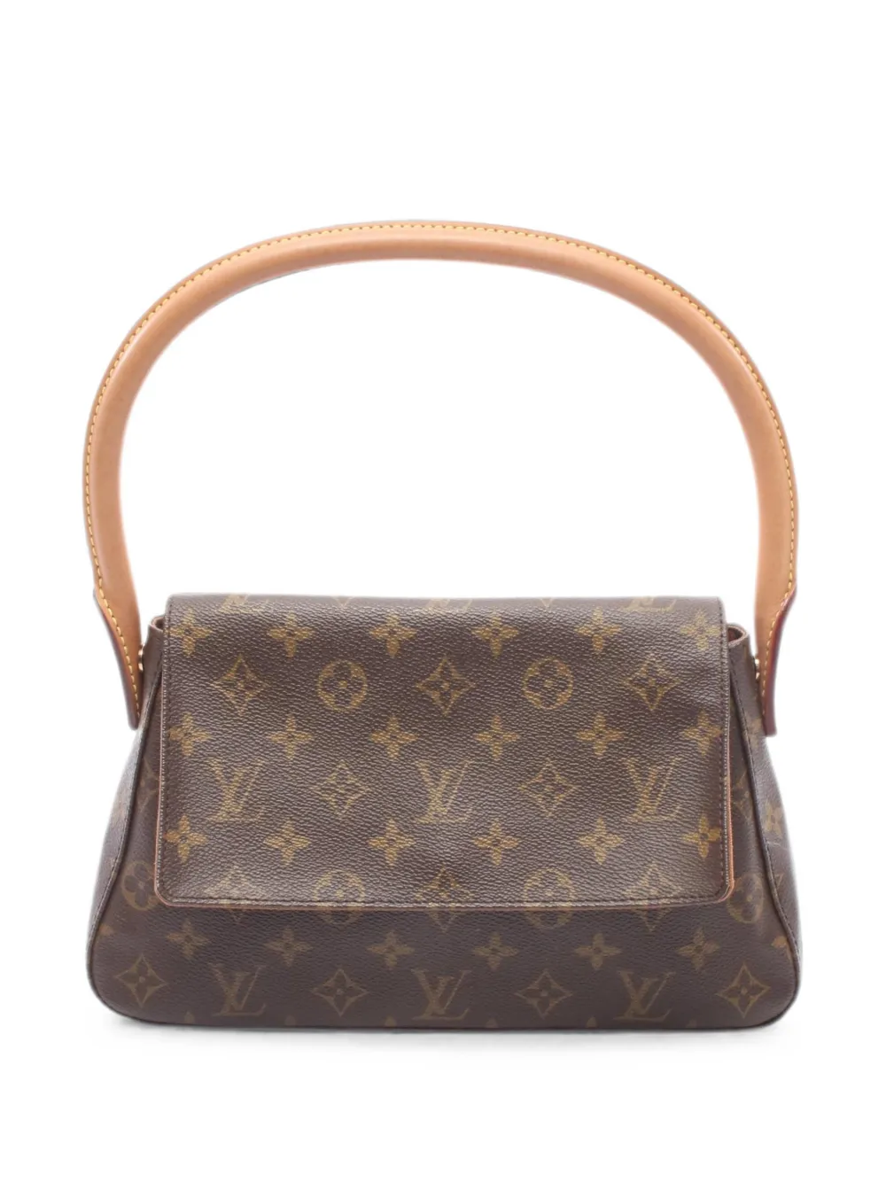 Louis Vuitton Pre-Owned Borsa tote Looping Monogram mini 2001 - Marrone