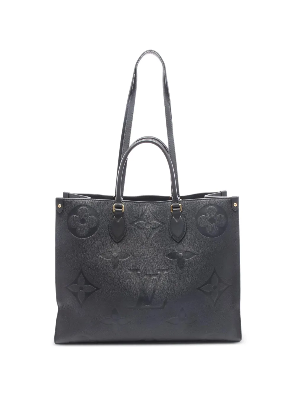 Louis Vuitton Pre-Owned 2020 Monogram Empreinte On-the-Go GM Tote Bag - Schwarz