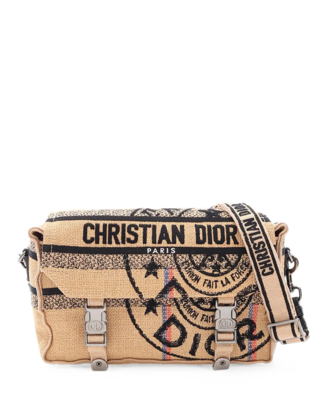 Christian Dior Pre-Owned 2010s Camp shoulder bag - Nude