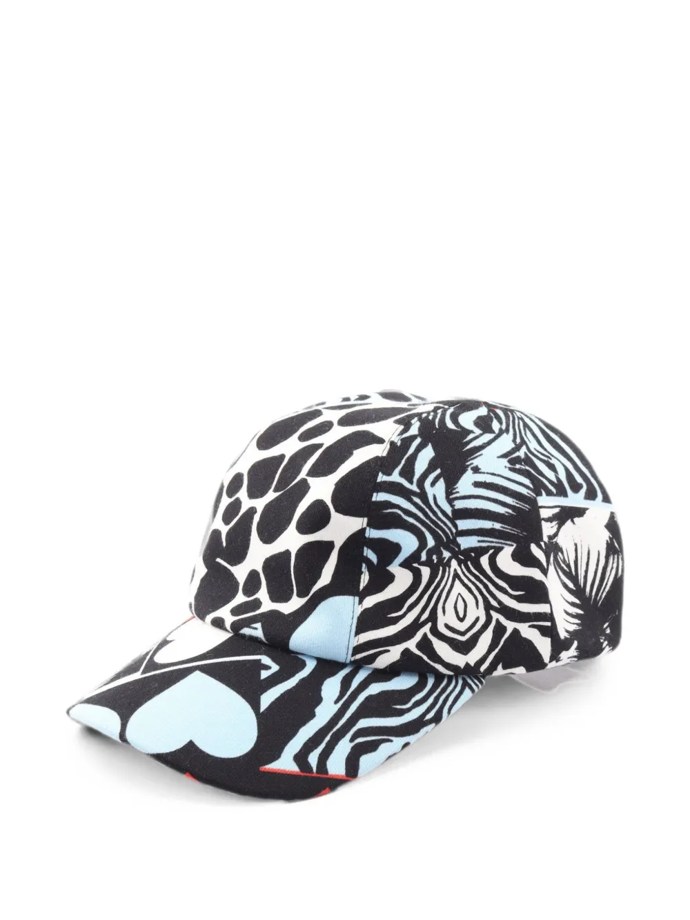 Hermès Pre-Owned 2010s Davis Jungle Love cap - Schwarz