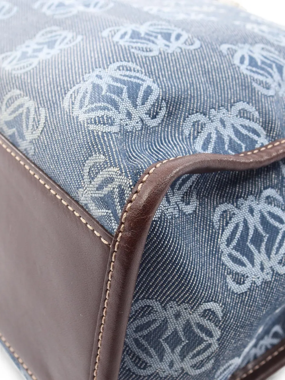 Loewe Pre-Owned 2000s Repeat Anagram shopper Blauw