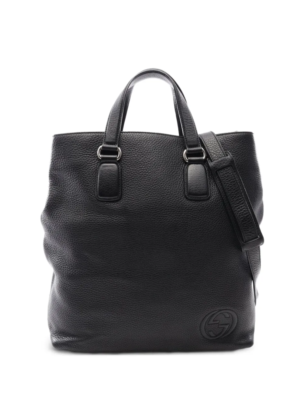 Gucci Pre-Owned 2000s Soho Interlocking G tote bag - Nero