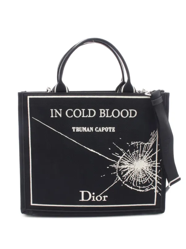 Dior Pre-owned 2010s Book Tote Tote Bag in Black