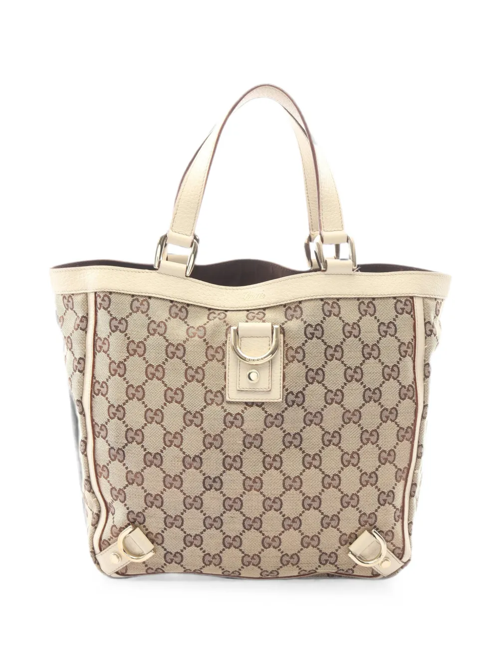 Gucci Pre-Owned 2000s GG Abbey tote bag - Nude