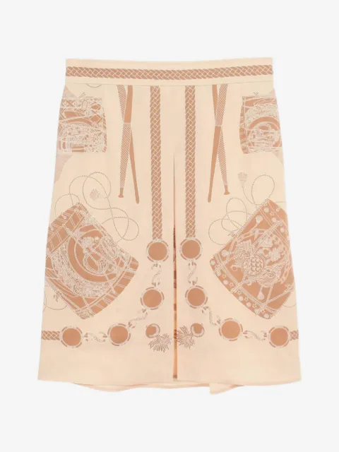 Hermès Pre-Owned minifalda Les Tambours 2010