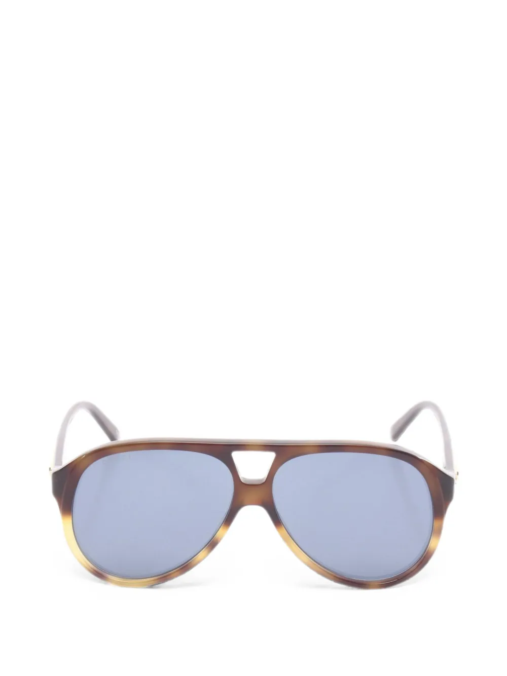 Gucci Pre-Owned 2020s pilot sunglasses - Braun
