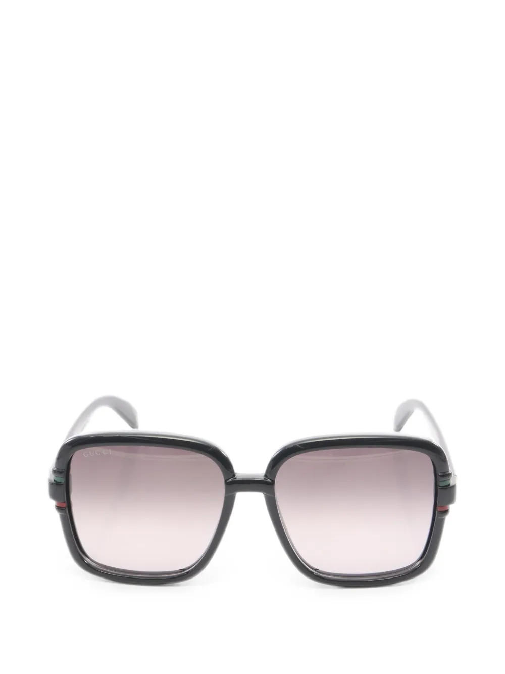 Gucci Pre-Owned 2020s square-frame sunglasses - Nero