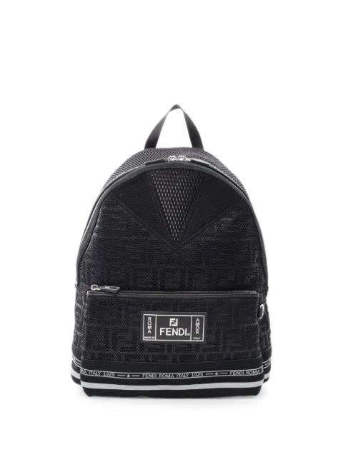 Fendi Pre-Owned 2010s Zucca mesh backpack
