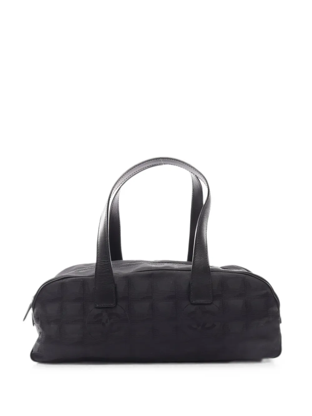 CHANEL Pre-Owned 2002-2003 New Travel Line east-west bag - Black