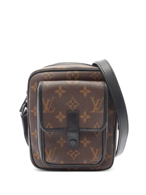 Louis Vuitton Pre-Owned sac Macassar Christopher à motif monogrammé