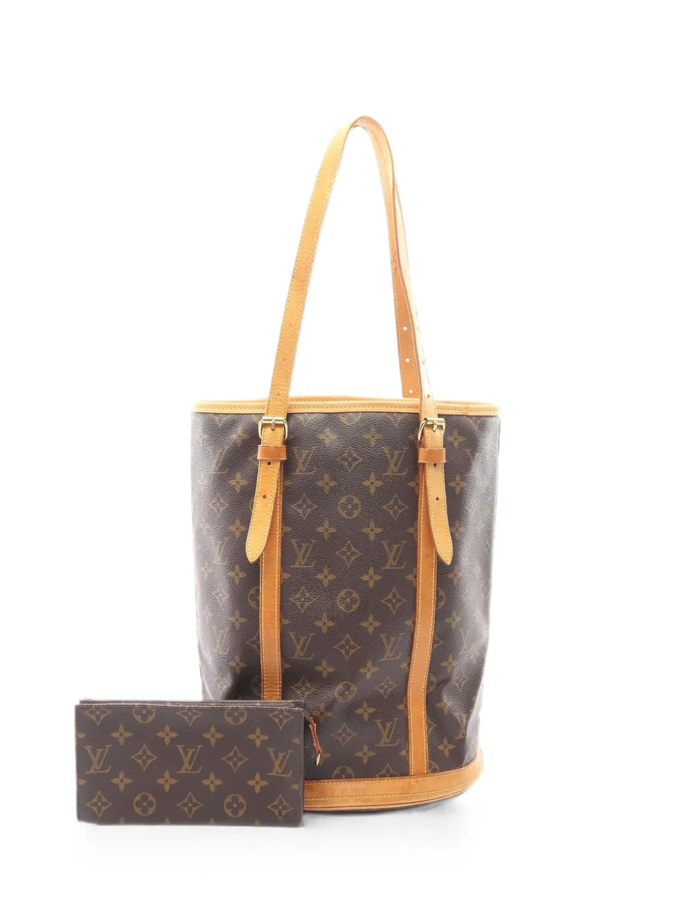 Louis Vuitton Pre-Owned 2013 GM Bucket Monogram-canvas shoulder bag - Marrone