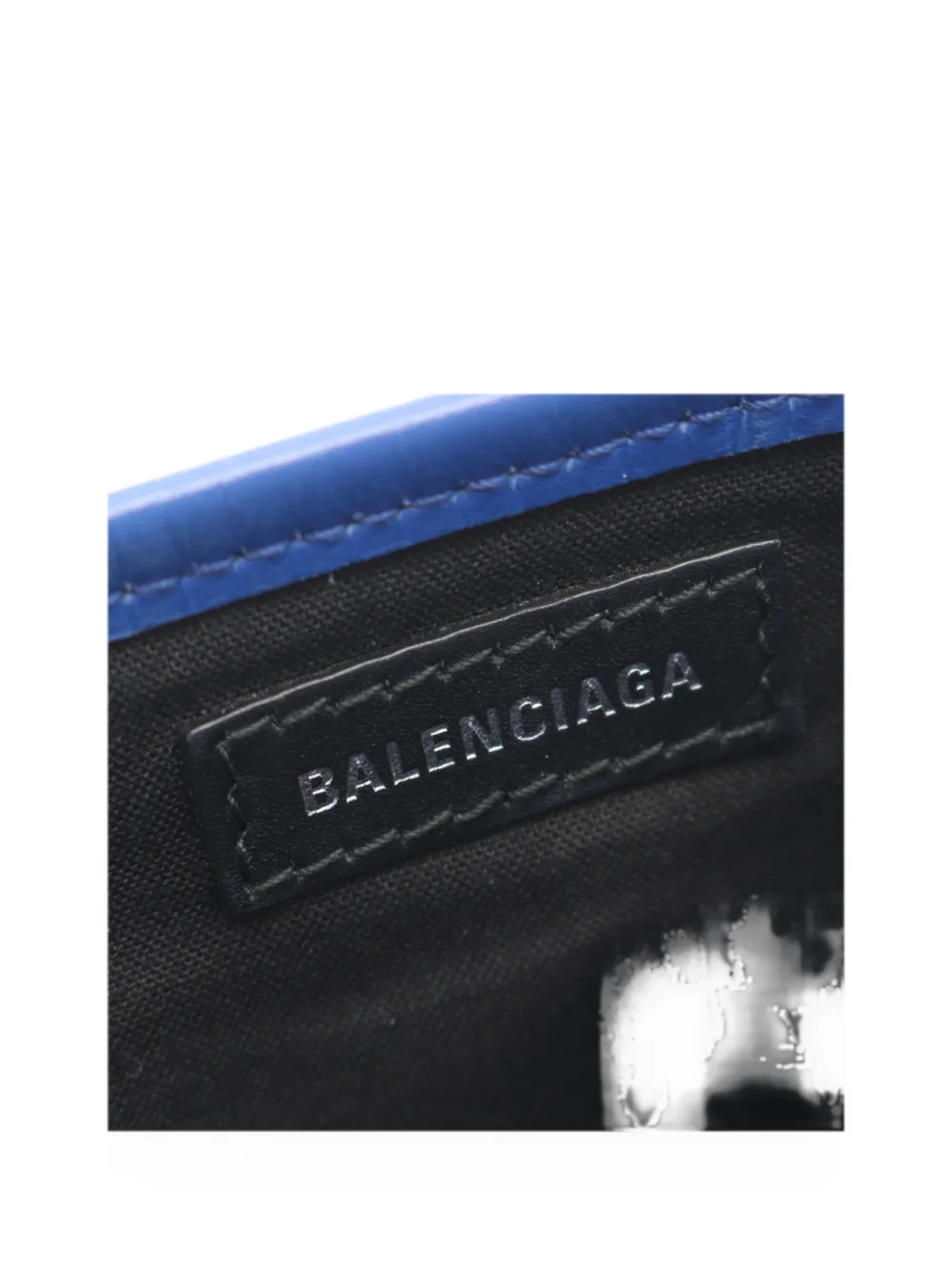 Balenciaga Pre-Owned 2010s Navy Cabas tote bag - White