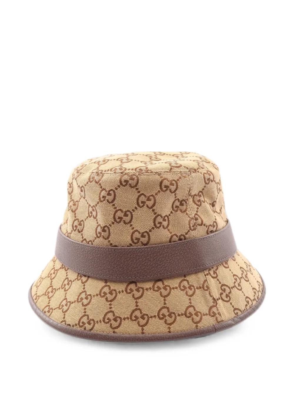 Pre-owned Gucci Gg Marmont-canvas Bucket Hat In 中性色