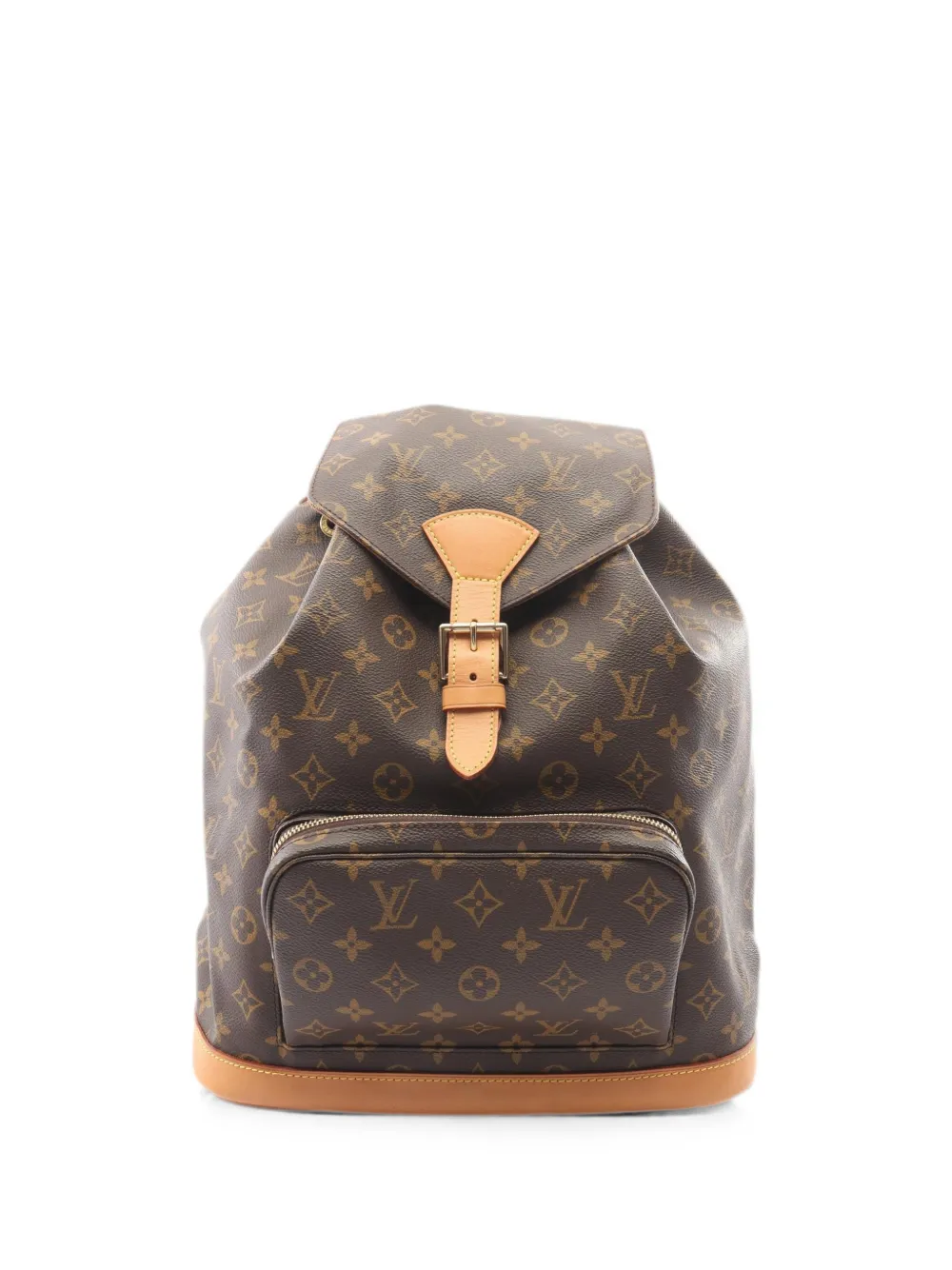 Louis Vuitton Pre-Owned Zaino Montsouris GM in tela con monogramma 2000 - Marrone