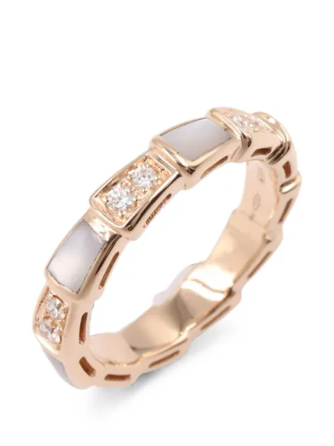 Bvlgari Pre-Owned 2010s Serpenti diamond ring