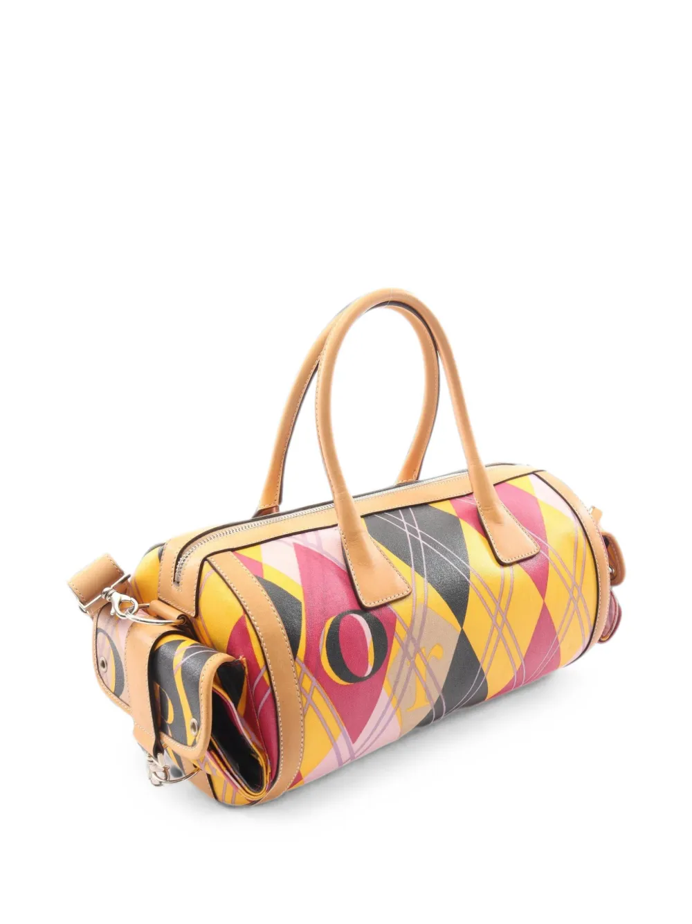 Dior Pre-owned 2010s Geometric-print Tote Bag in Neutrals, view 2