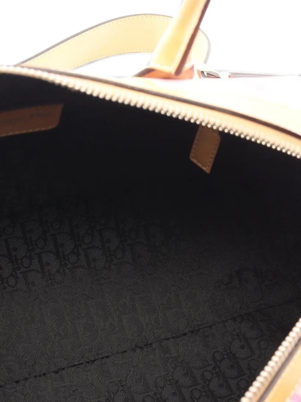 Dior Pre-owned 2010s Geometric-print Tote Bag in Neutrals, view 3