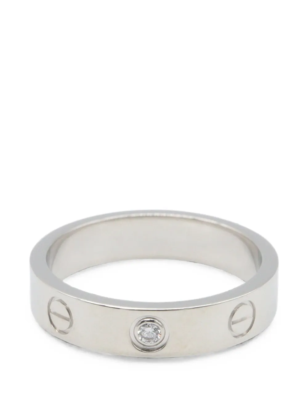 Cartier 2010s Love diamond ring - Silber