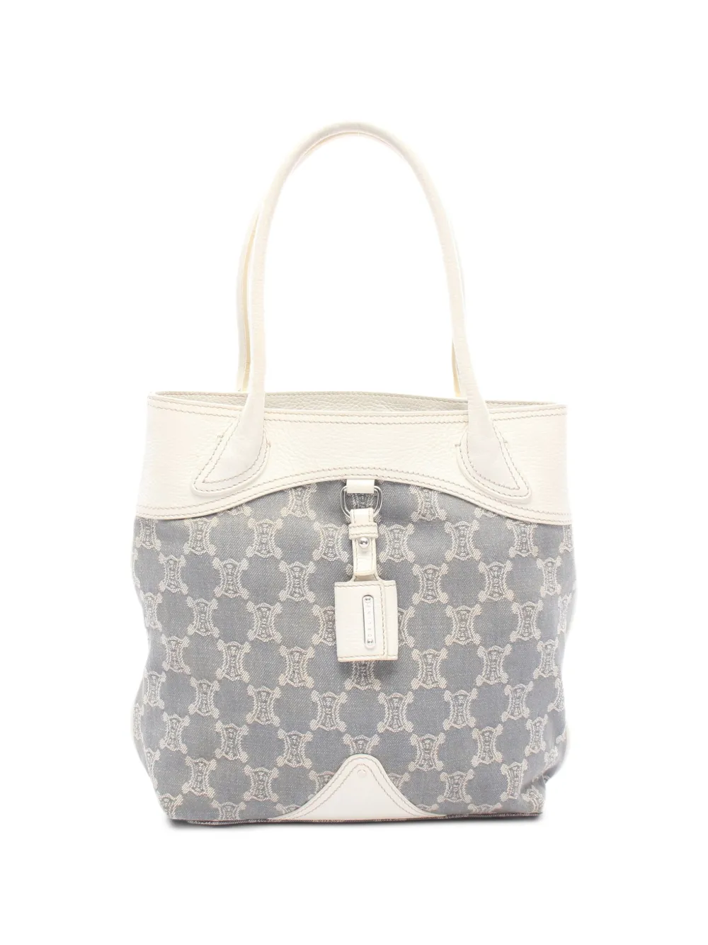 Celine Pre-Owned 2000s Paris Macadam tote bag - Blue