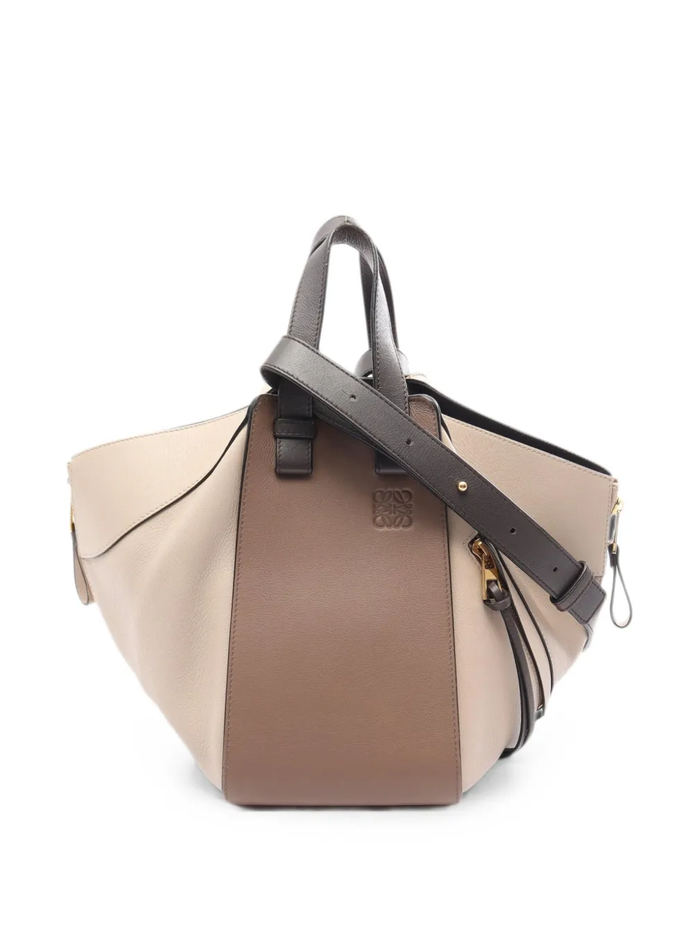 Loewe Pre-Owned 2000s kleine Hammock Tote Bag - Nude