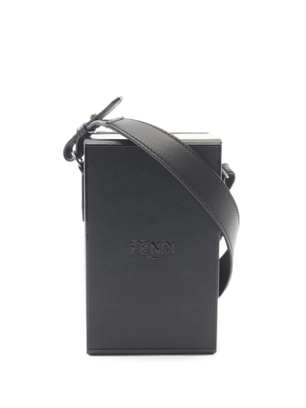 Fendi Pre-Owned 2010s logo cross body bag - Black