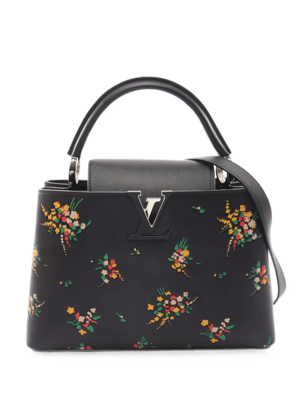 Louis Vuitton Pre-Owned 2016 Capucines PM Blossom Tote Bag - Schwarz