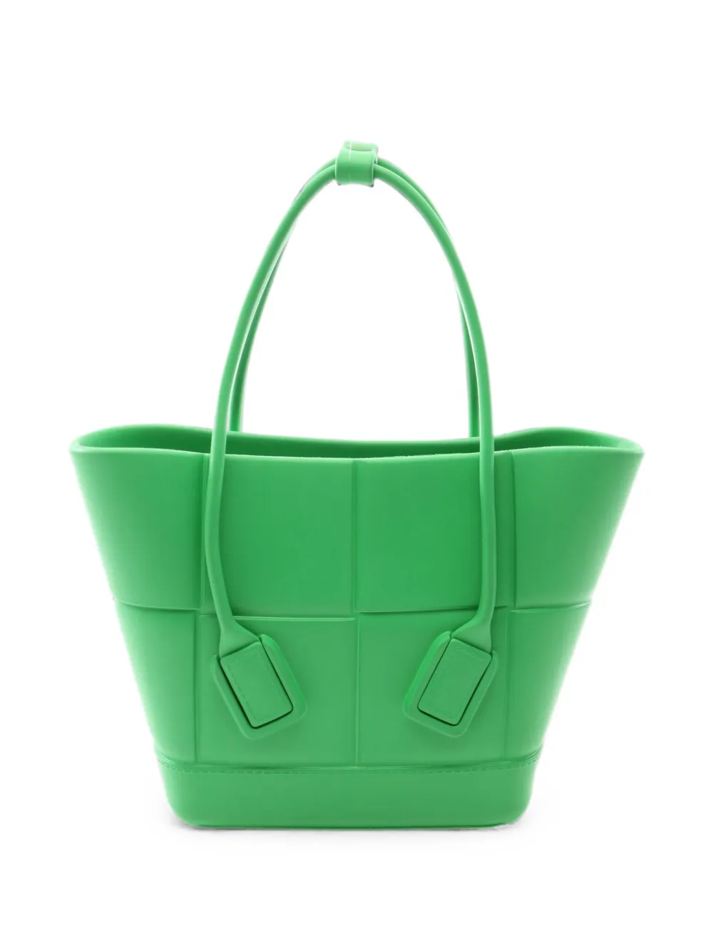 Bottega Veneta Pre-Owned 2010s Arco rubber tote bag - Green