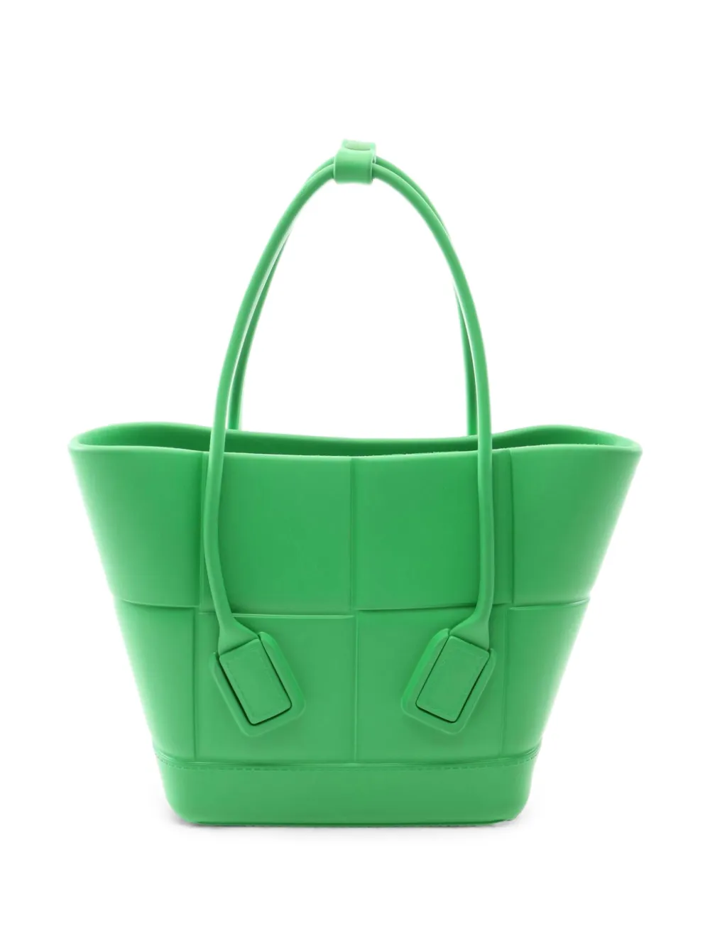 Bottega Veneta Pre-Owned 2010s Arco rubber tote bag - Verde
