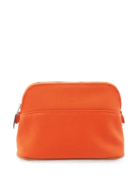 Hermès Pre-Owned 2010s Bolide leather-trim pouch