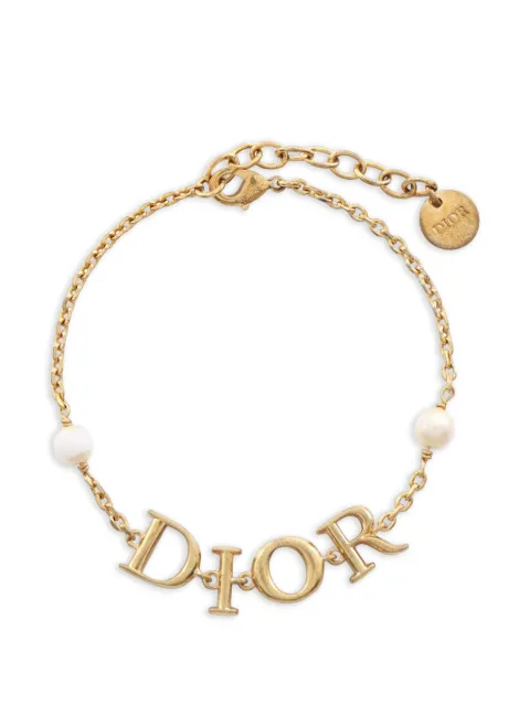 Christian Dior Pre-Owned 2000 Armband mit Kunstperlen