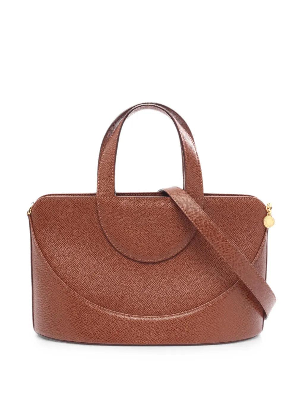 Pre-owned Bvlgari 2010s Decollete Tote Bag In Brown