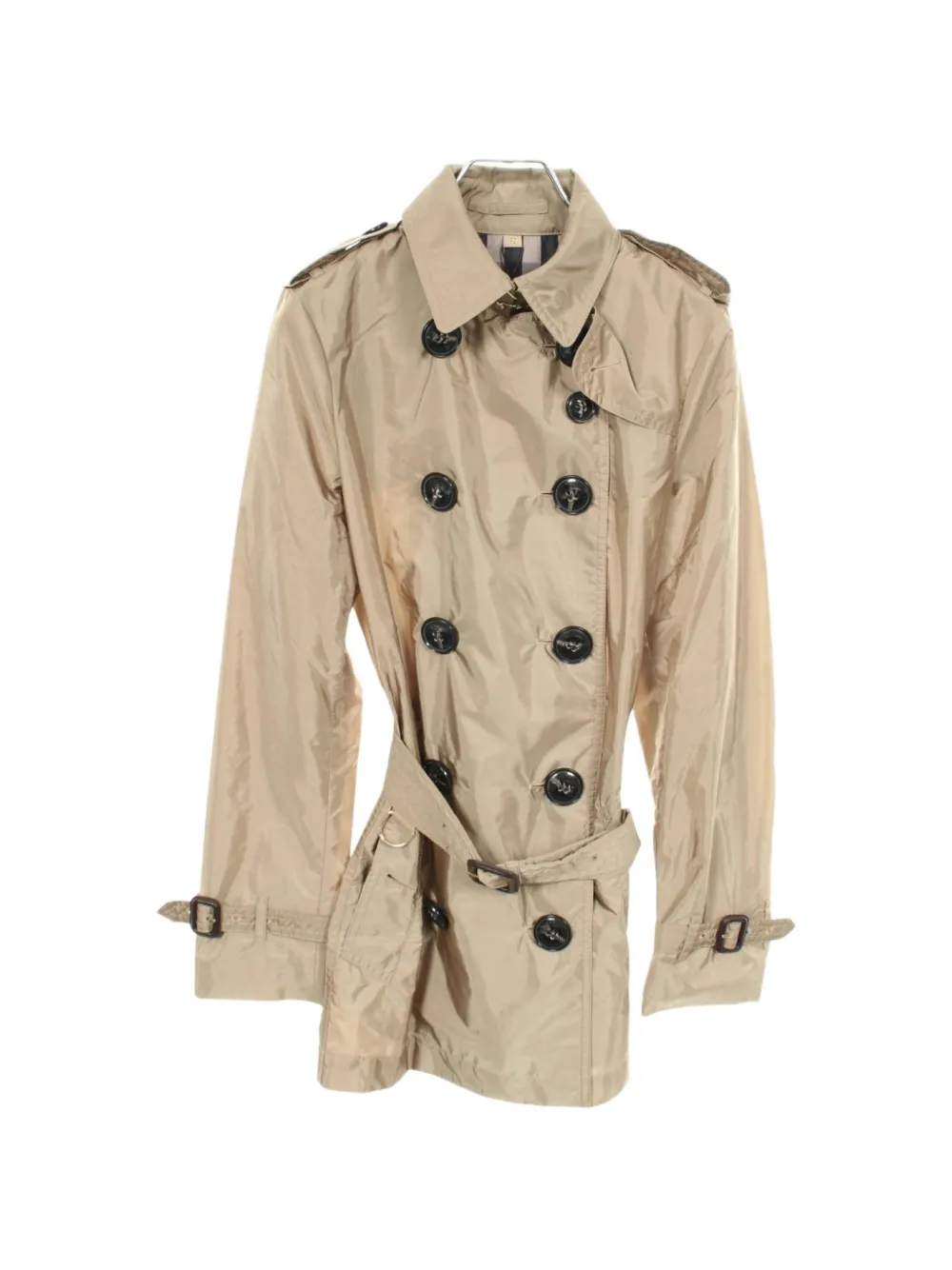 Burberry Pre-Owned 2010s double-breasted belted trench coat - Nude