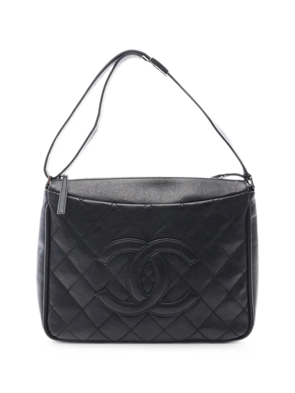 CHANEL Pre-Owned 2005-2006 Wild Stitch shoulder bag - Black