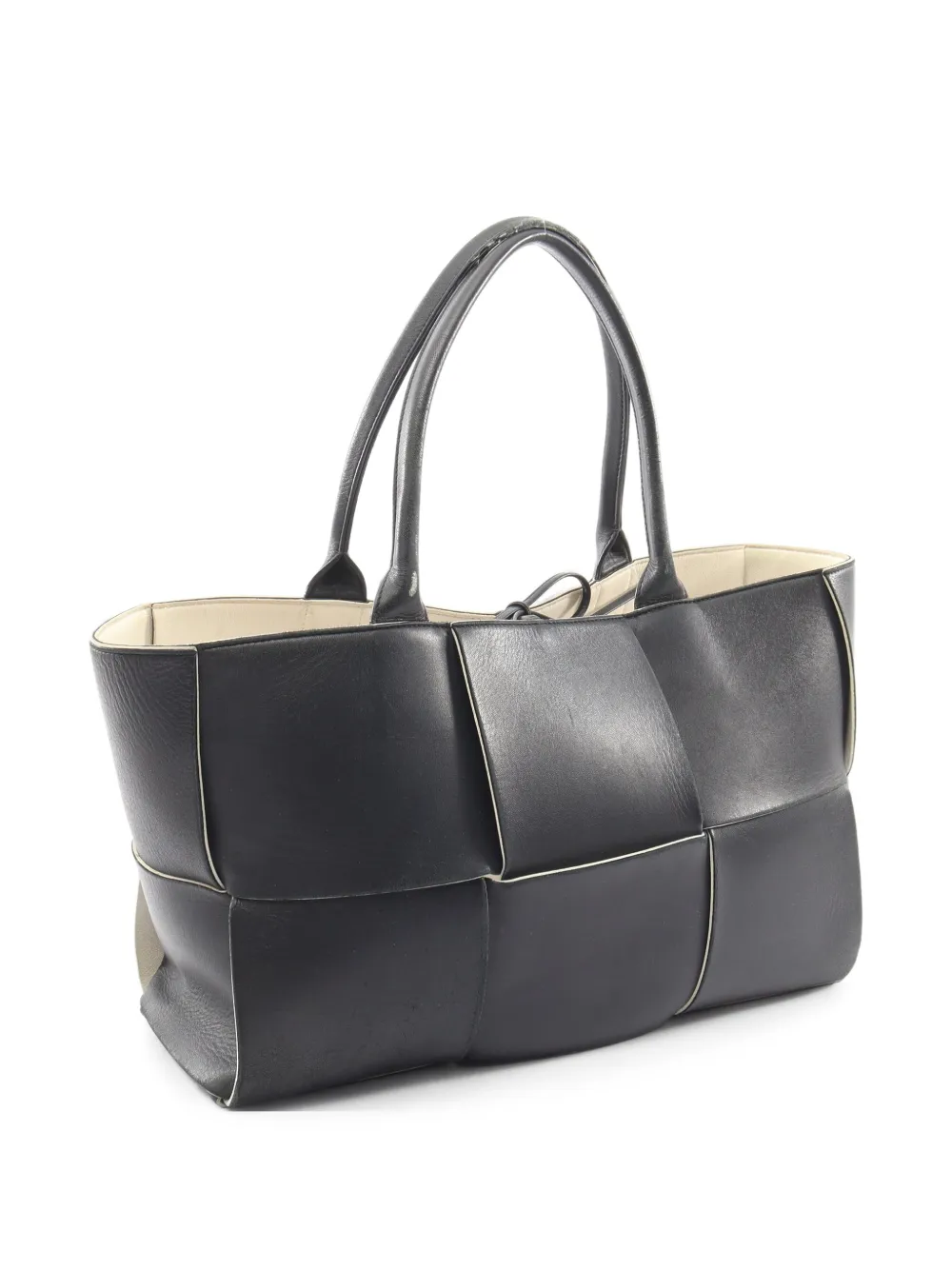 Bottega Veneta Pre-Owned 2000s Arco Intrecciato tote bag - Black