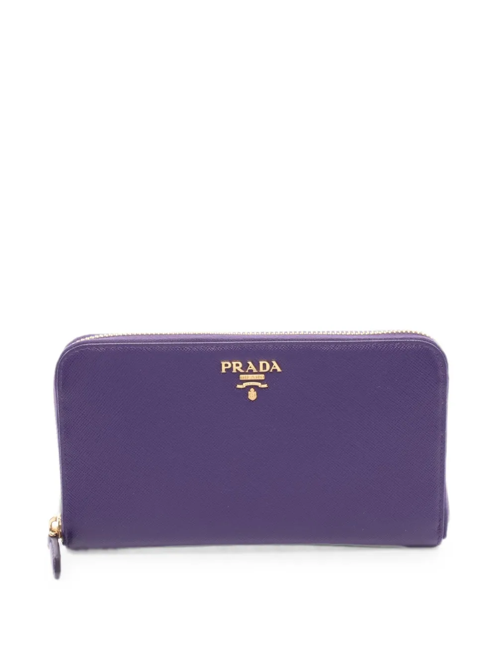 Prada Pre-Owned Portafoglio in pelle Saffiano - Viola