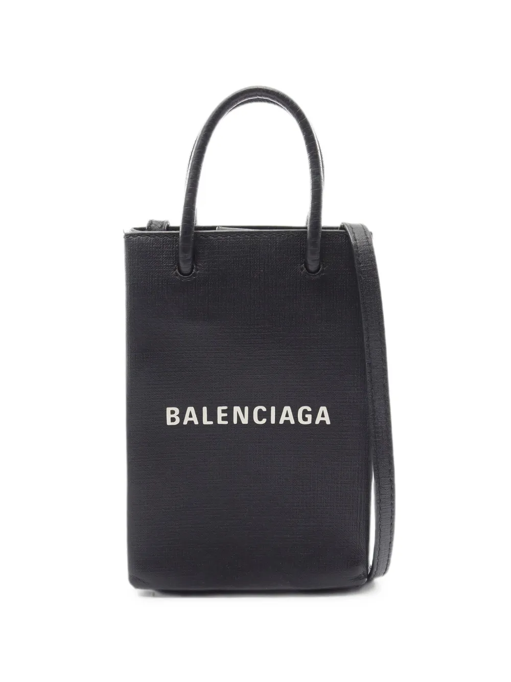 Balenciaga Pre-Owned 2000s Shopping Phone Holder mini shoulder bag - Schwarz