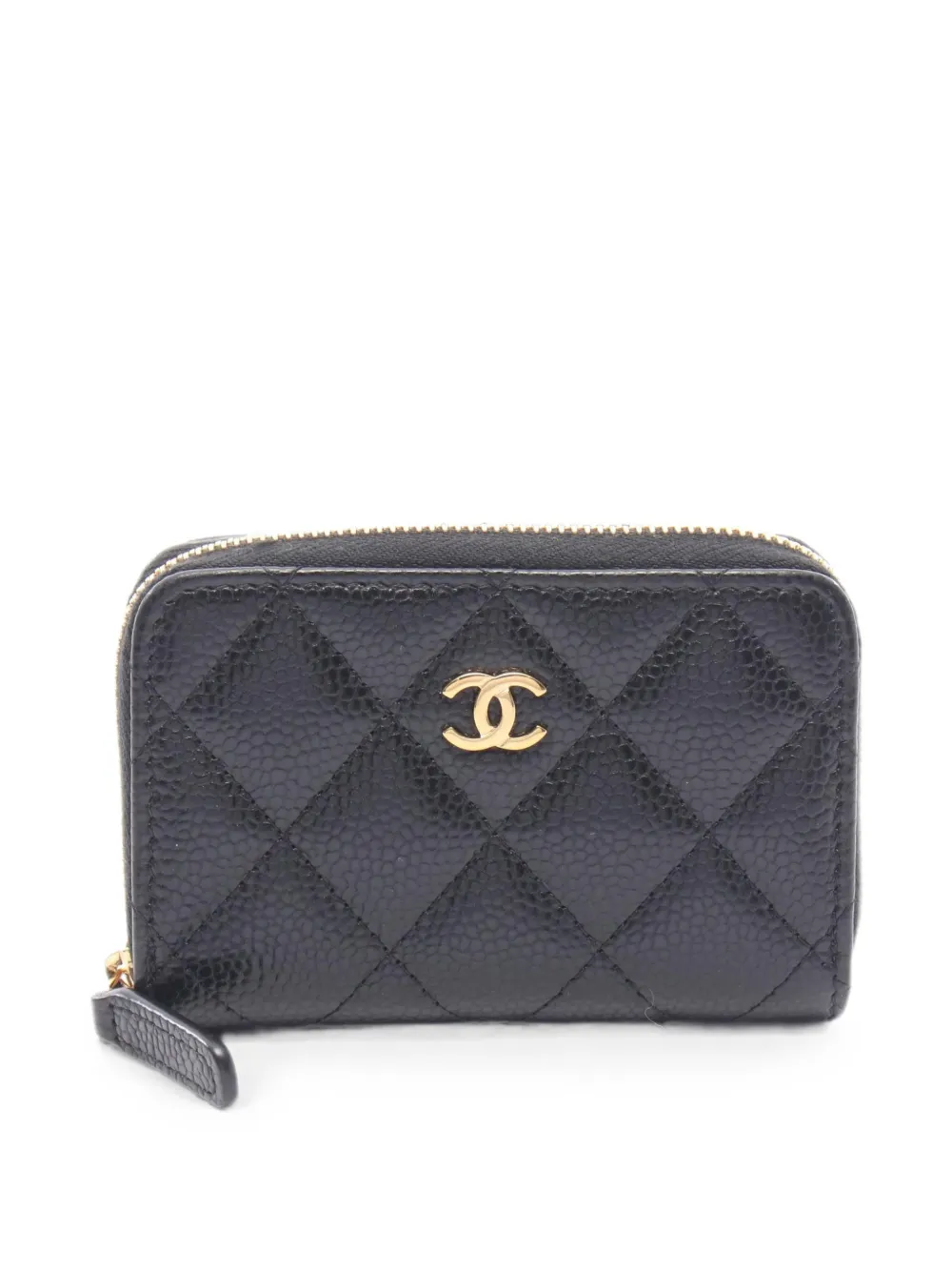 CHANEL Pre-Owned 2021s leather wallet - Black