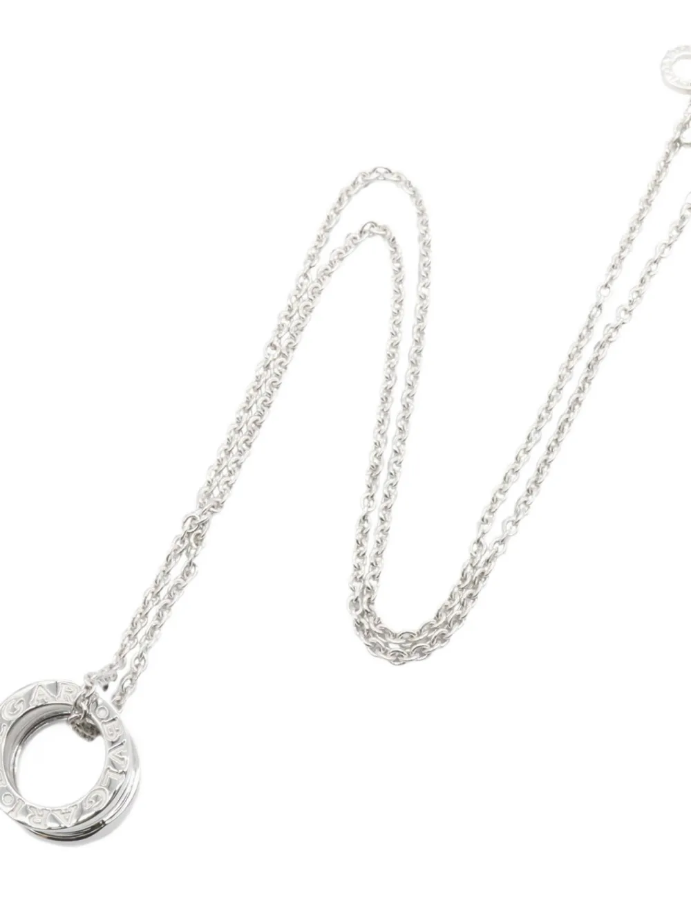 Bvlgari Pre-Owned 2010s B-Zero1 pendant necklace - Argento