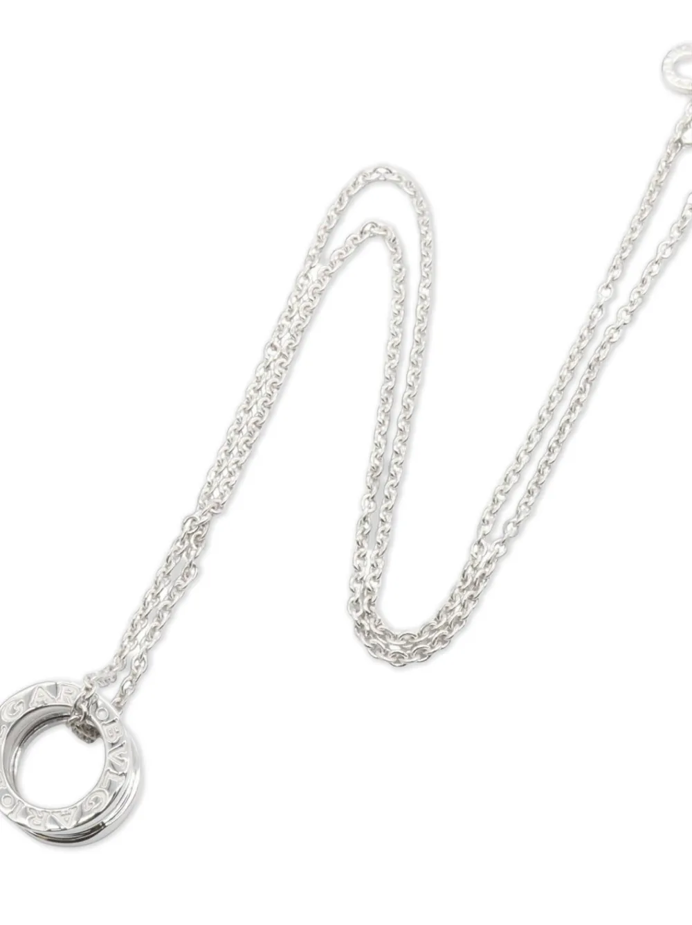 Bvlgari Pre-Owned 2010s B-Zero1 pendant necklace - Argento