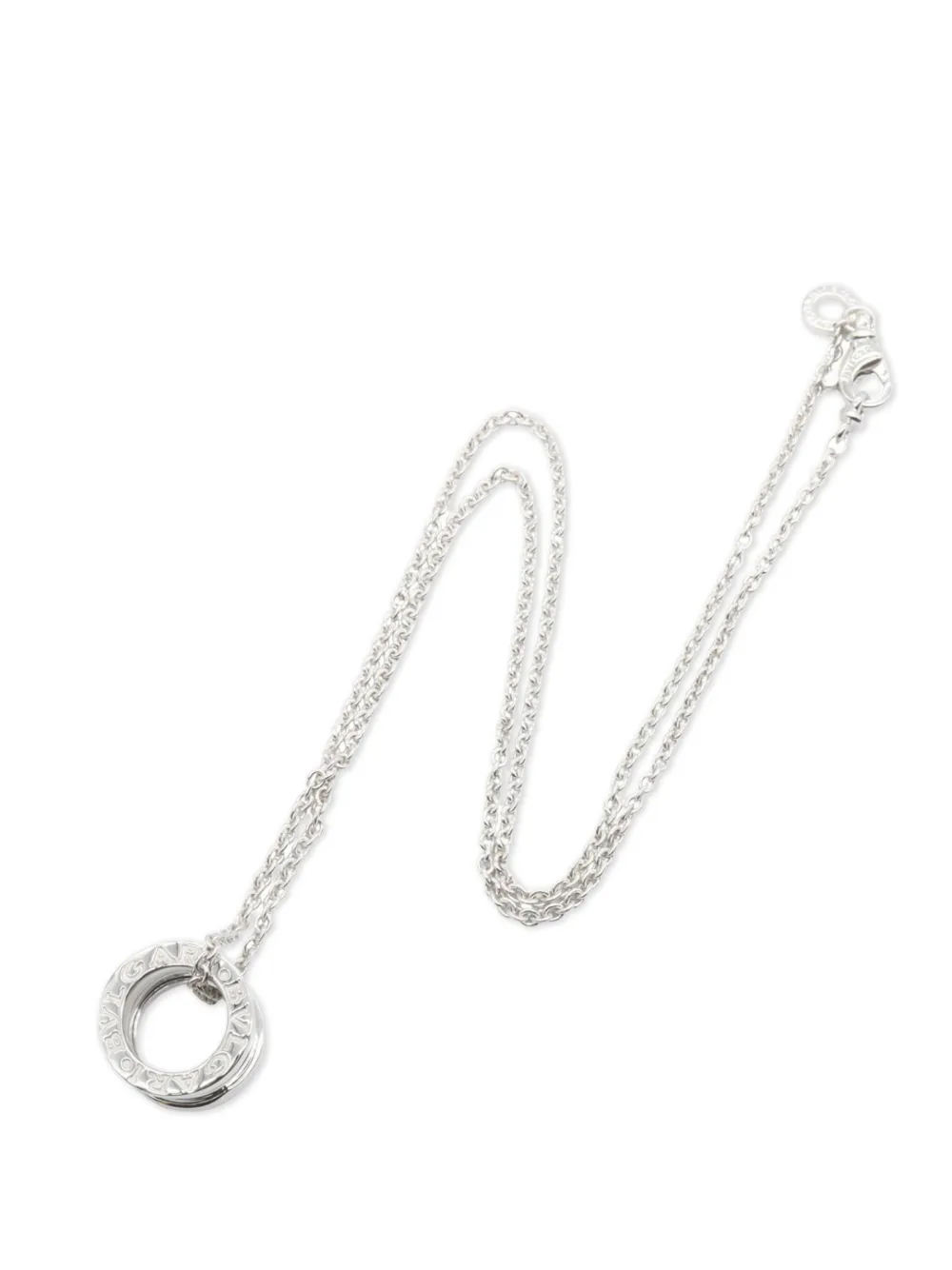Bvlgari Pre-Owned 2010s B-Zero1 pendant necklace - Argento
