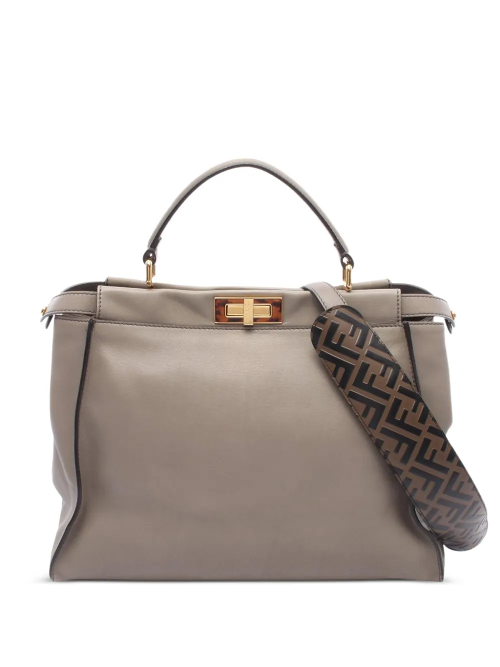 Fendi Pre-Owned 2010s Peekaboo tote bag - Grey