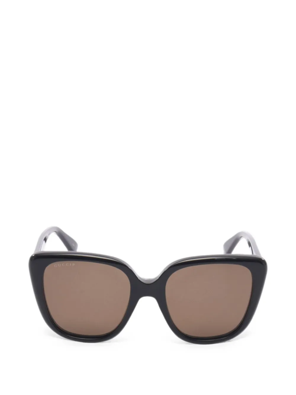 Gucci Pre-Owned 2020s square-frame sunglasses - Nero