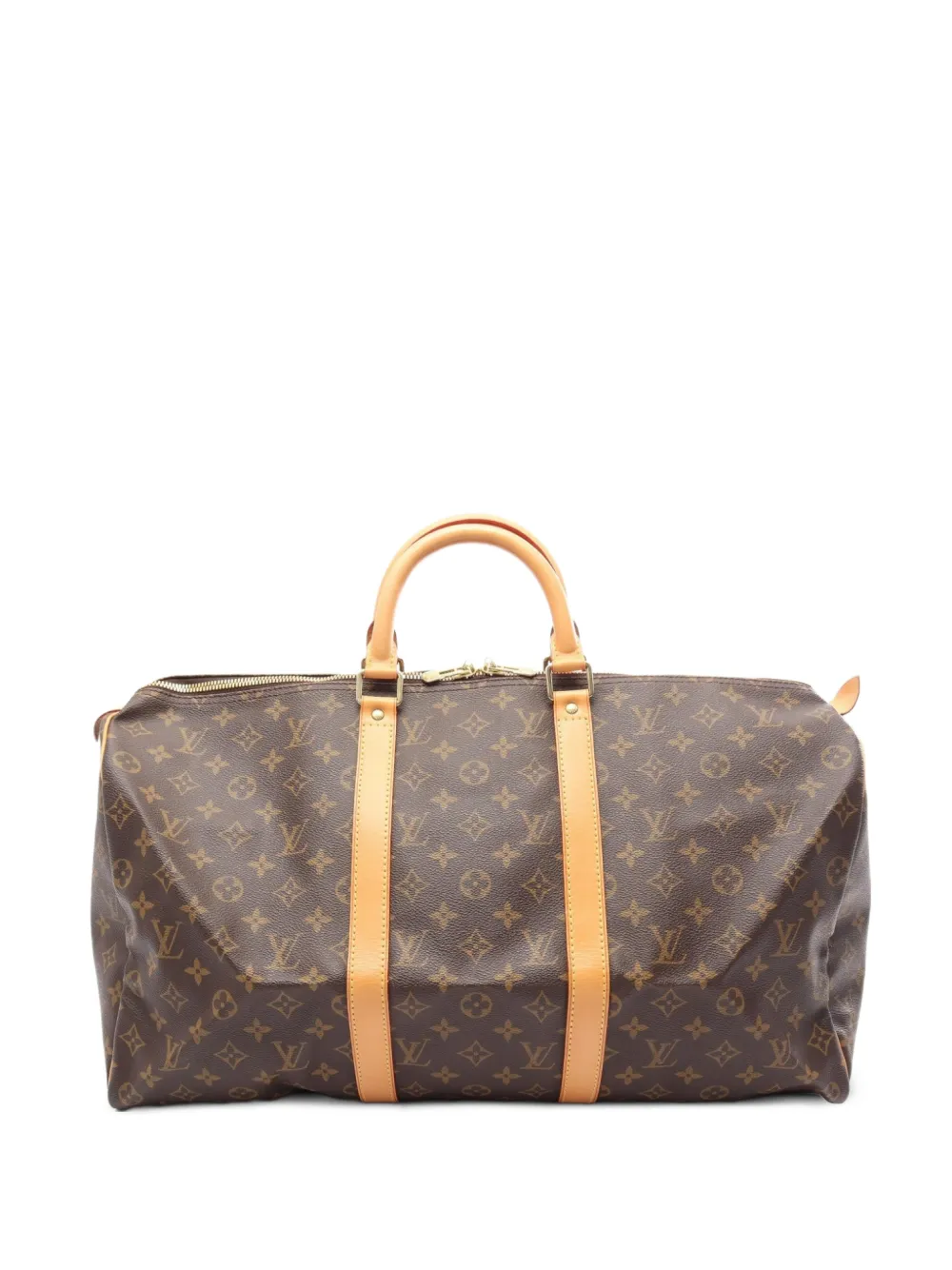 Louis Vuitton Pre-Owned 1998 50 Keepall Monogram Boston travel bag - Braun