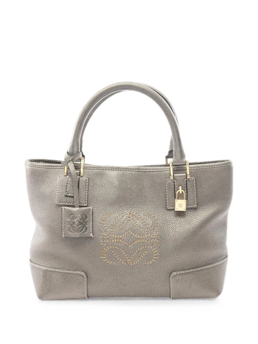 Loewe Pre-Owned 2000s Amazona Justa Tote Bag - Grau