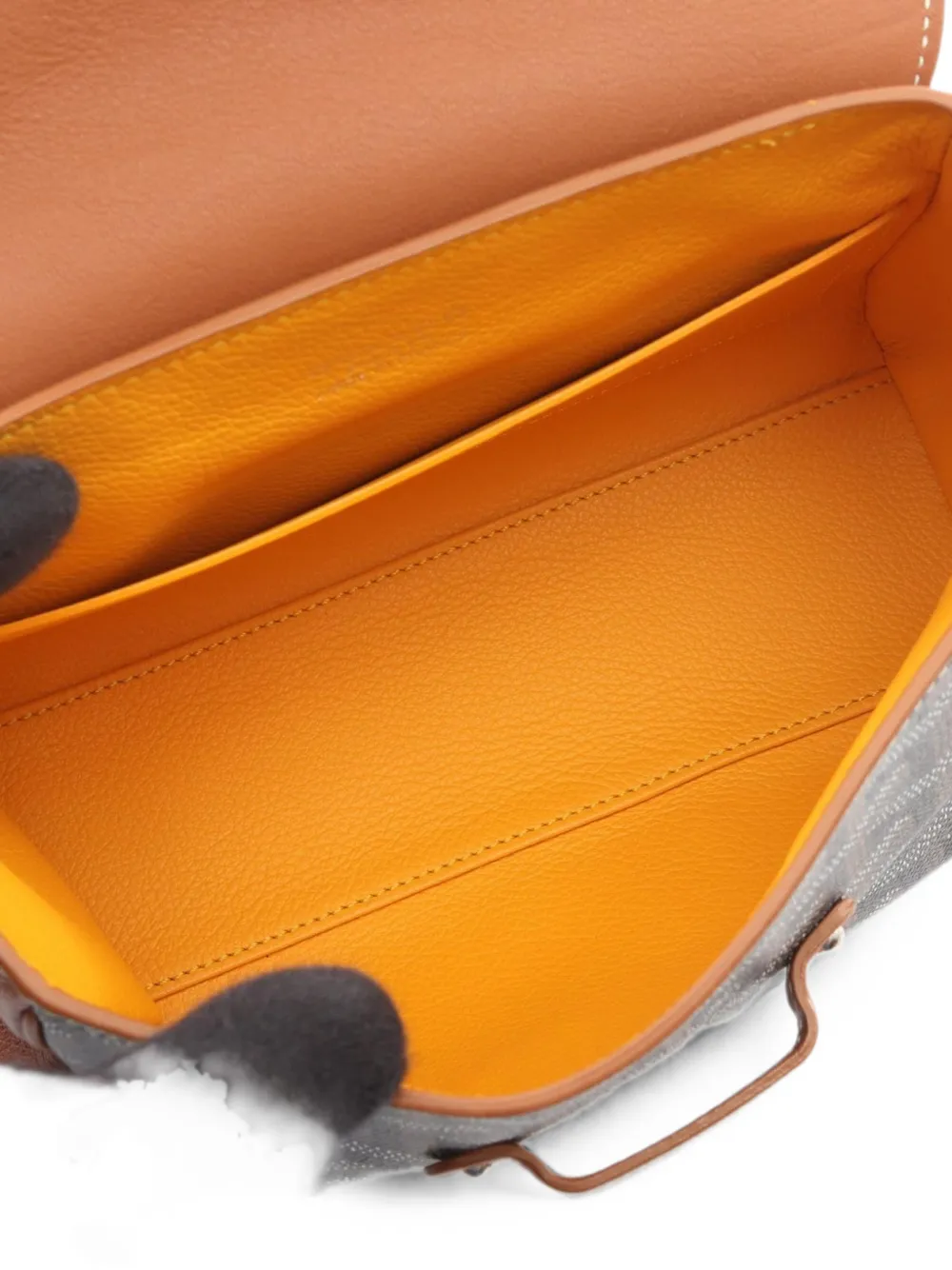 Pre-owned Goyard 2010s Saigon Mini Tote Bag In Brown