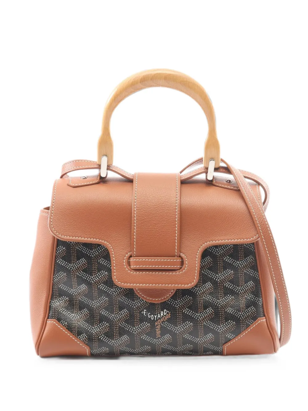 Goyard Pre-Owned 2010s Saigon mini tote bag - Marrone